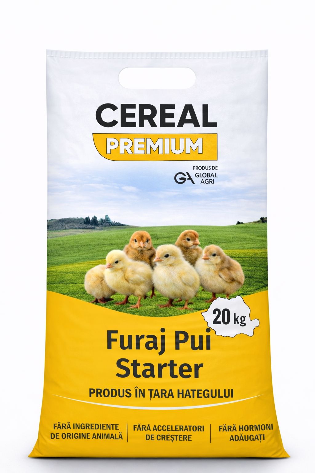 Furaj pui starter făinos, 20kg