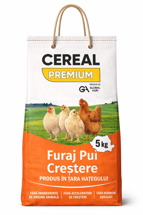 Furaj pui creștere făinos, 5kg